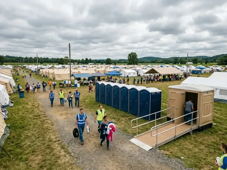 disaster-relief-camp-restrooms-010 — frequently asked questions, Dumpster & Portable Bathrooms Rental in Rockcreek, OR